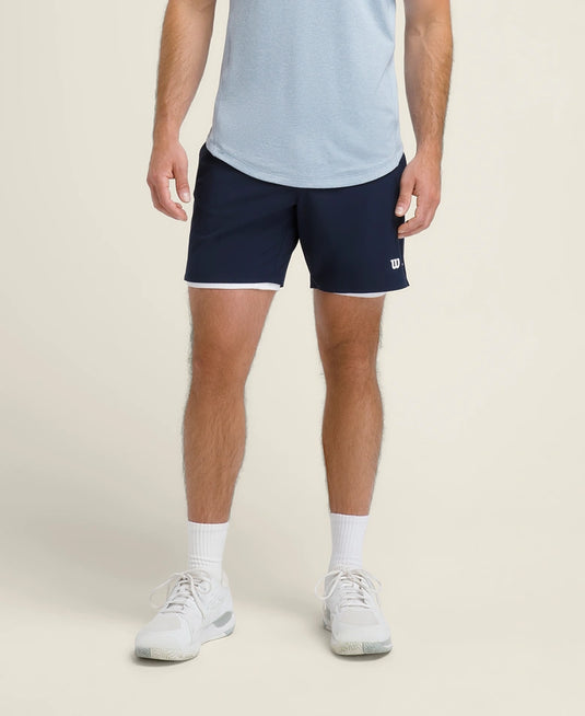 CALÇÃO HOMEM WILSON TOURNAMENT 7" Unlined Azul