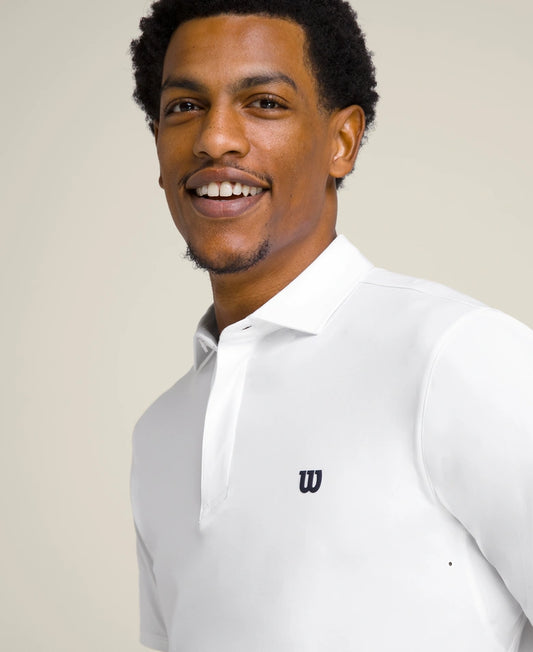 POLO HOMEM WILSON LEAGUE BRANCO