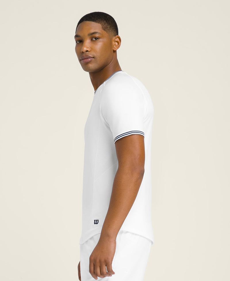 Carica immagine in Galleria Viewer, T-SHIRT HOMEM WILSON COURT PERFORMANCE BRANCO
