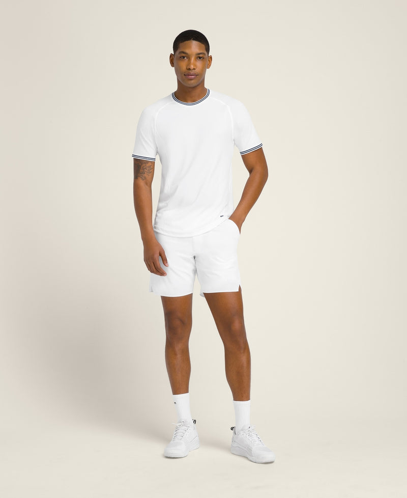 Carica immagine in Galleria Viewer, T-SHIRT HOMEM WILSON COURT PERFORMANCE BRANCO
