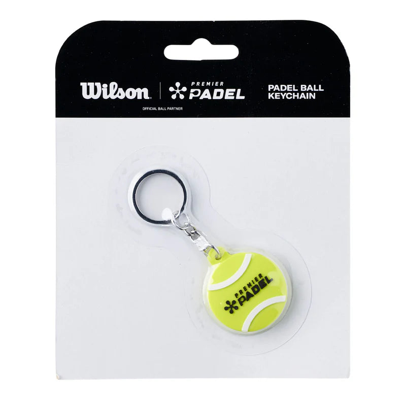 Cargue la imagen en el visor de la galería, LLAVERO WILSON EMM SILICONA Premier Padel
