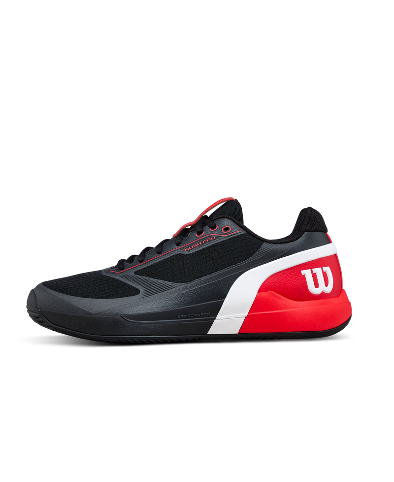 Carica immagine in Galleria Viewer, SAPATILHAS PADEL DE HOMEM WILSON RUSH PRO 5 PRETO/VERMELHO
