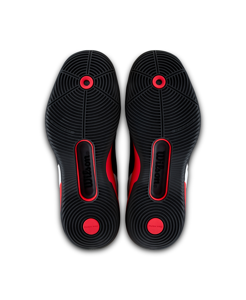 Carica immagine in Galleria Viewer, SAPATILHAS PADEL DE HOMEM WILSON RUSH PRO 5 PRETO/VERMELHO
