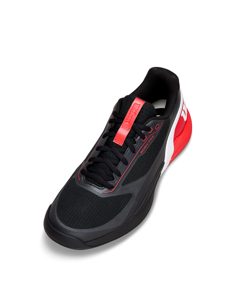 Carica immagine in Galleria Viewer, SAPATILHAS PADEL DE HOMEM WILSON RUSH PRO 5 PRETO/VERMELHO
