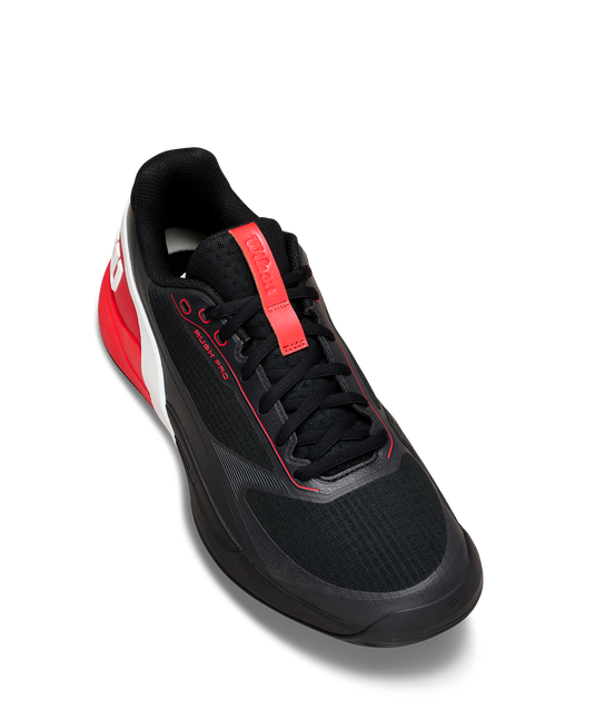 SAPATILHAS PADEL DE HOMEM WILSON RUSH PRO 5 PRETO/VERMELHO