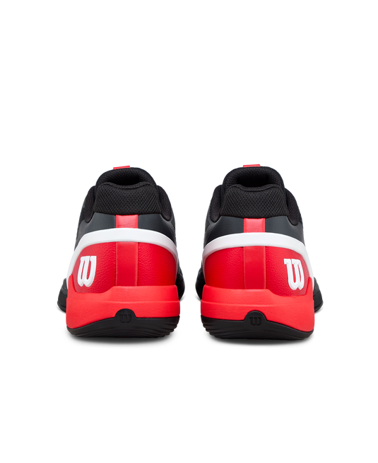 SAPATILHAS PADEL DE HOMEM WILSON RUSH PRO 5 PRETO/VERMELHO