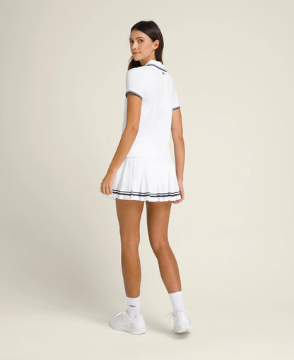 T-SHIRT POLO MULHER WILSON CLUB BRANCO