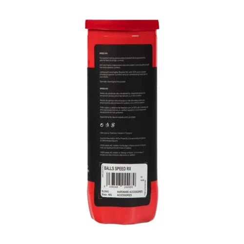 TUBO DE PELOTAS DE PÁDEL ADIDAS SPEED RX