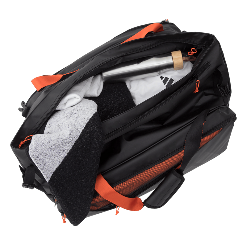 Cargue la imagen en el visor de la galería, PALETERO ADIDAS MULTIGAME NEGRO/NARANJA 3.4 2025
