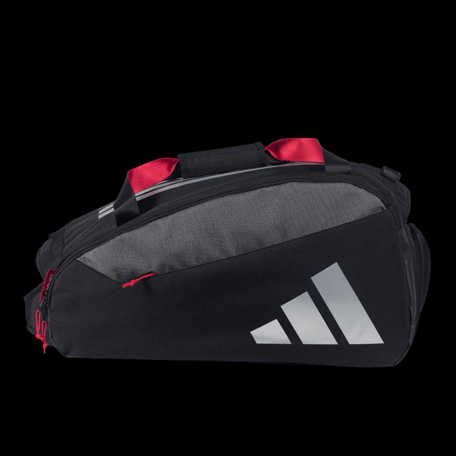 SACO DE PADEL ADIDAS MULTIGAME PRETO/VERMELHO 3.4 2025 DE ALE GALÁN
