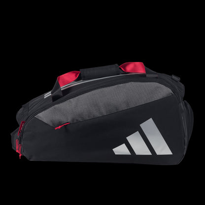 SACO DE PADEL ADIDAS MULTIGAME PRETO/VERMELHO 3.4 2025 DE ALE GALÁN