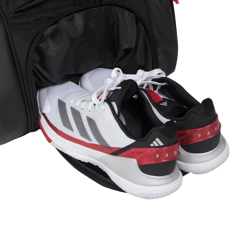 Cargue la imagen en el visor de la galería, PALETERO ADIDAS MULTIGAME NEGRO/NARANJA 3.4 2025
