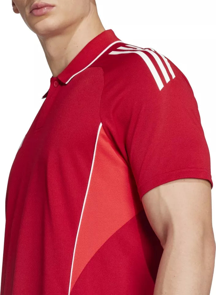 Abrir imagem na galeria, POLO HOMEM ADIDAS TIRO25 COMPETITION VERMELHO
