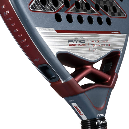 RAQUETE DE PADEL NOX AT10 LUXURY GENIUS 12K ALUM 2025 BY AGUSTÍN TAPIA