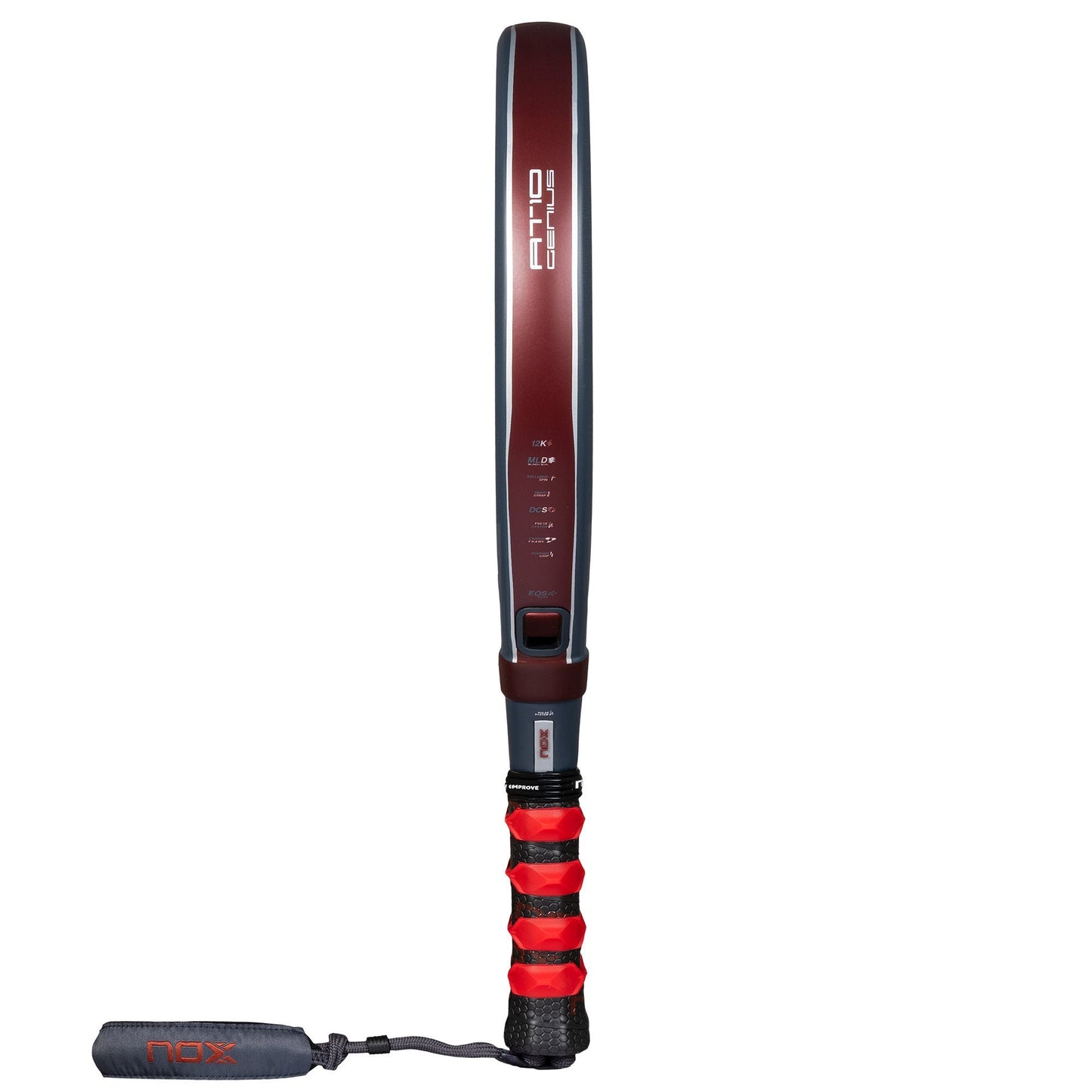 RAQUETE DE PADEL NOX AT10 LUXURY GENIUS 12K ALUM 2025 BY AGUSTÍN TAPIA