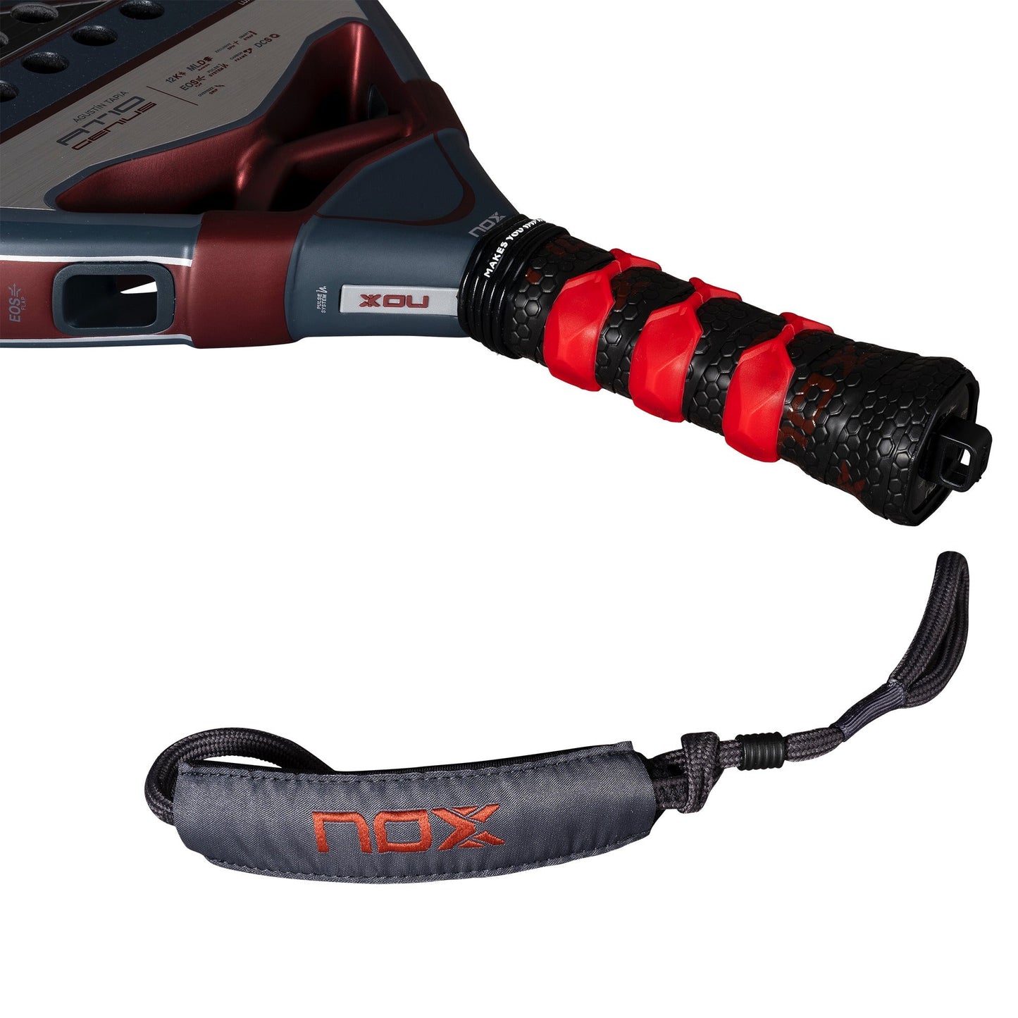 RAQUETE DE PADEL NOX AT10 LUXURY GENIUS 12K ALUM 2025 BY AGUSTÍN TAPIA