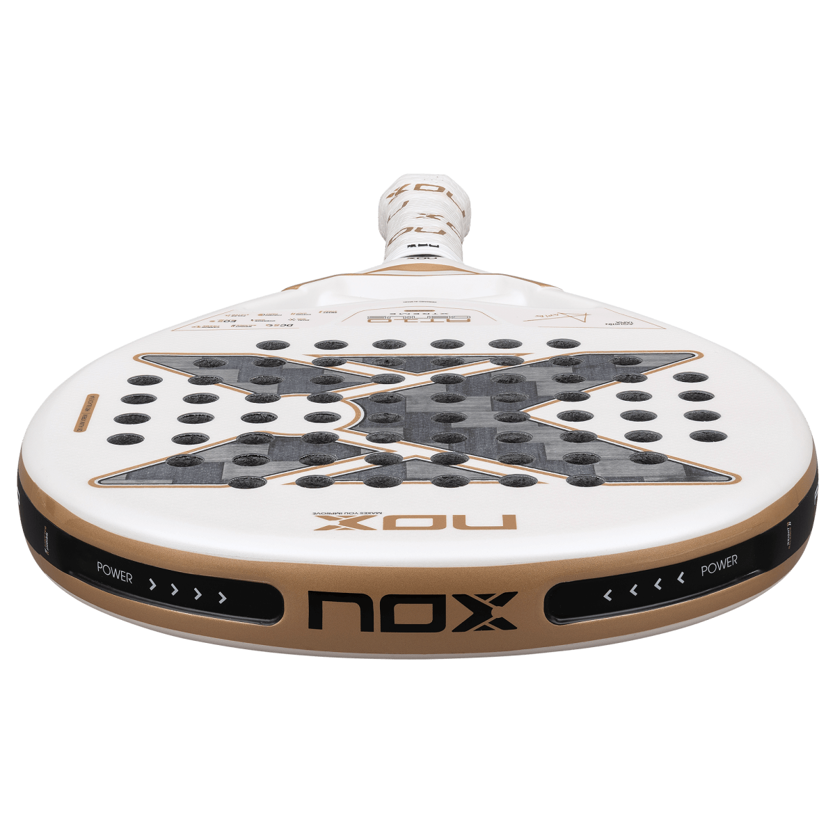 RAQUETE DE PADEL NOX AT10 LUXURY GENIUS 12K ALUM XTREM 2026 by AGUSTIN TAPIA- PRÉ-VENDA