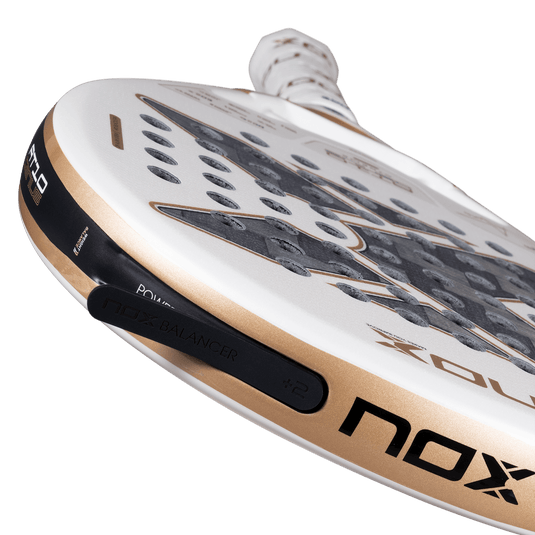 RAQUETE DE PADEL NOX AT10 LUXURY GENIUS 12K ALUM XTREM 2026 by AGUSTIN TAPIA