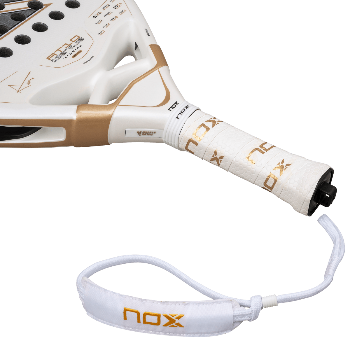 RAQUETE DE PADEL NOX AT10 LUXURY GENIUS 12K ALUM XTREM 2026 by AGUSTIN TAPIA- PRÉ-VENDA