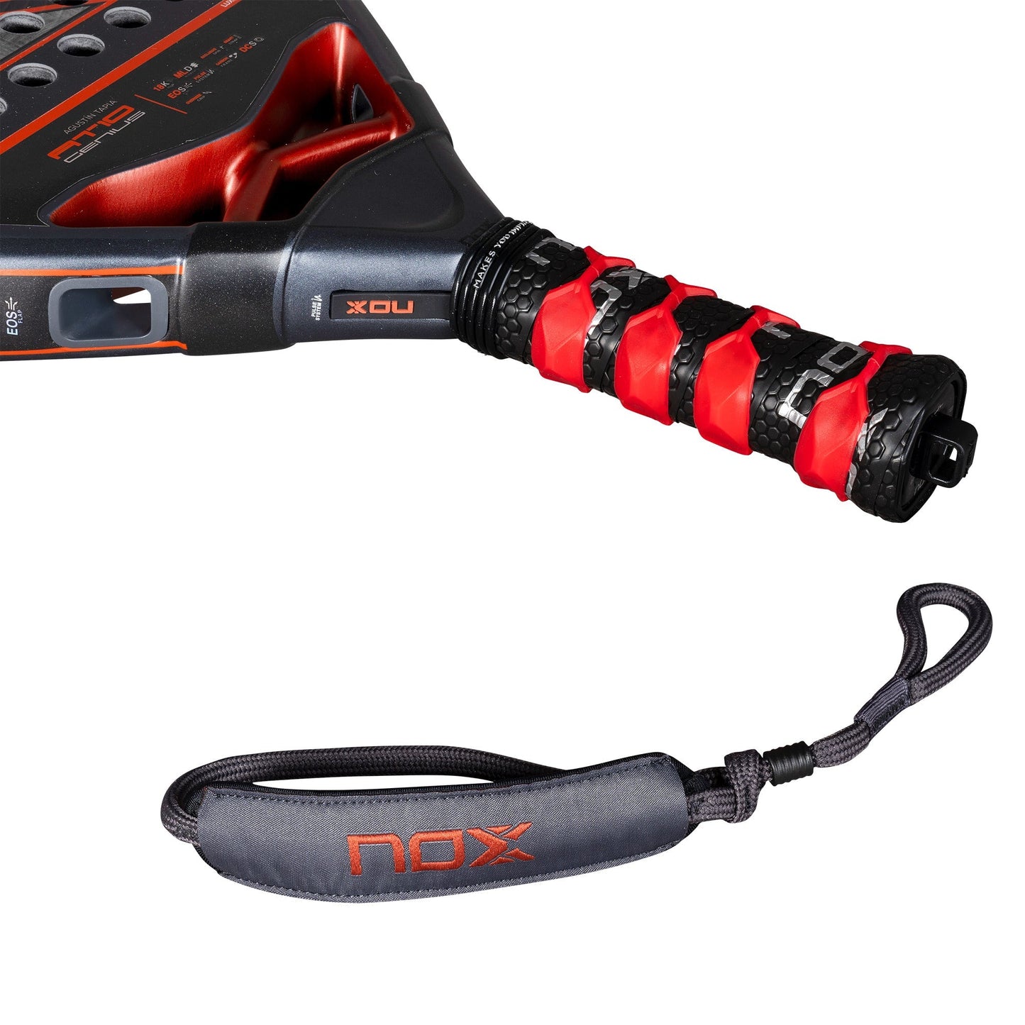 RAQUETE DE PADEL NOX AT10 LUXURY GENIUS 18K ALUM 2025 BY AGUSTÍN TAPIA