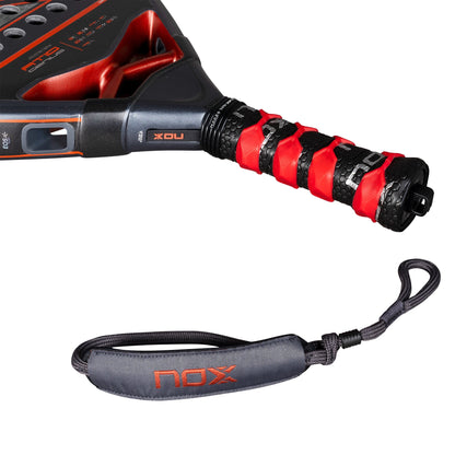 RAQUETE DE PADEL NOX AT10 LUXURY GENIUS 18K ALUM 2025 BY AGUSTÍN TAPIA