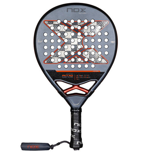 RAQUETE DE PADEL NOX AT10 LUXURY GENIUS 18K ALUM 2025 BY AGUSTÍN TAPIA