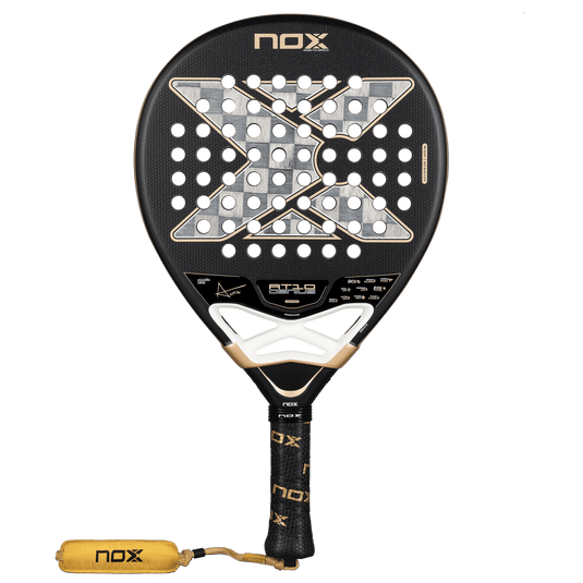 RAQUETE DE PADEL NOX AT10 LUXURY GENIUS 18K ALUM 2026 by AGUSTIN TAPIA