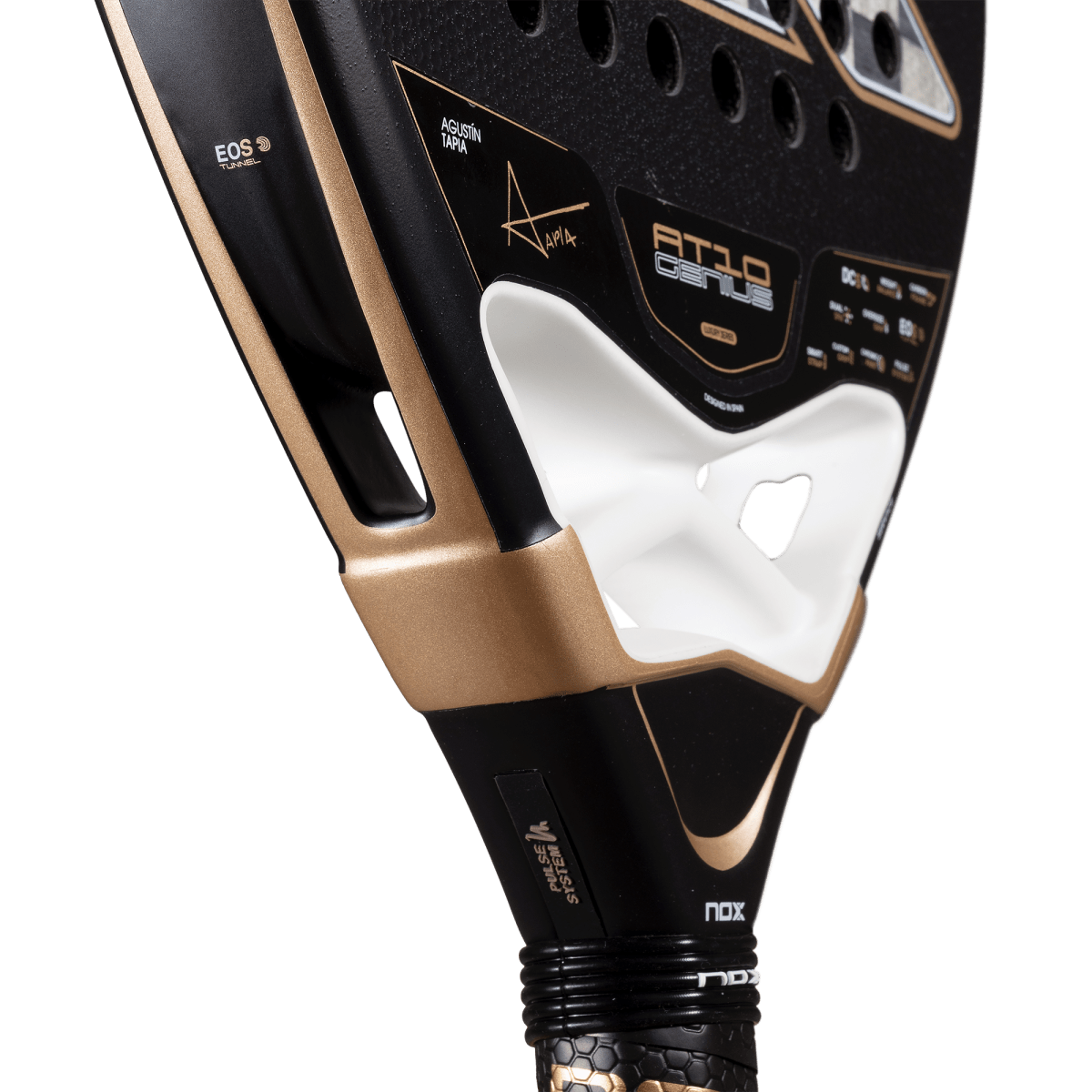 RAQUETE DE PADEL NOX AT10 LUXURY GENIUS 18K ALUM 2026 by AGUSTIN TAPIA- PRÉ-VENDA