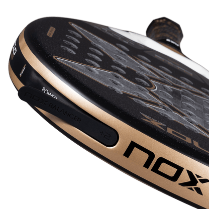 RAQUETE DE PADEL NOX AT10 LUXURY GENIUS 18K ALUM 2026 by AGUSTIN TAPIA- PRÉ-VENDA