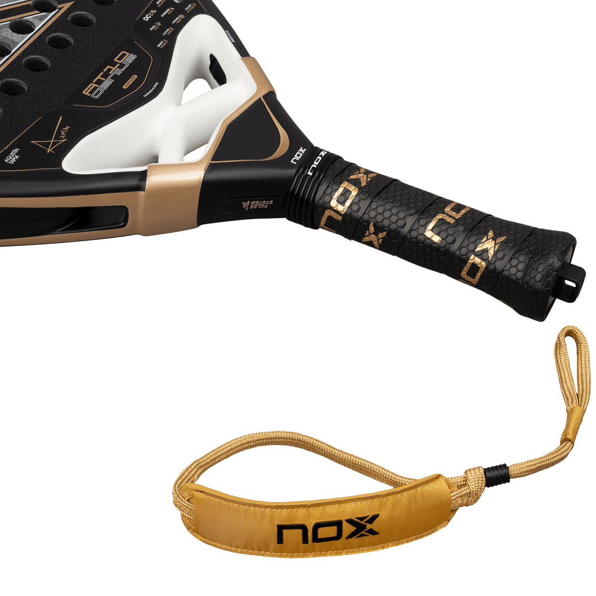 RAQUETE DE PADEL NOX AT10 LUXURY GENIUS 18K ALUM 2026 by AGUSTIN TAPIA- PRÉ-VENDA