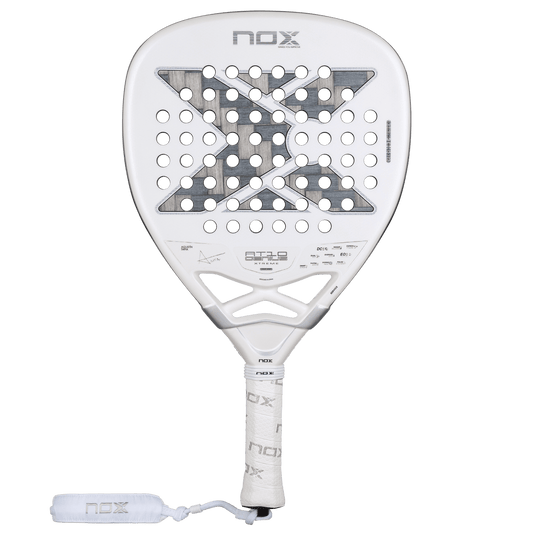 RAQUETE DE PADEL NOX AT10 LUXURY GENIUS ATTACK 12K ALUM XTREM 2026 by AGUSTIN TAPIA- PRÉ-VENDA
