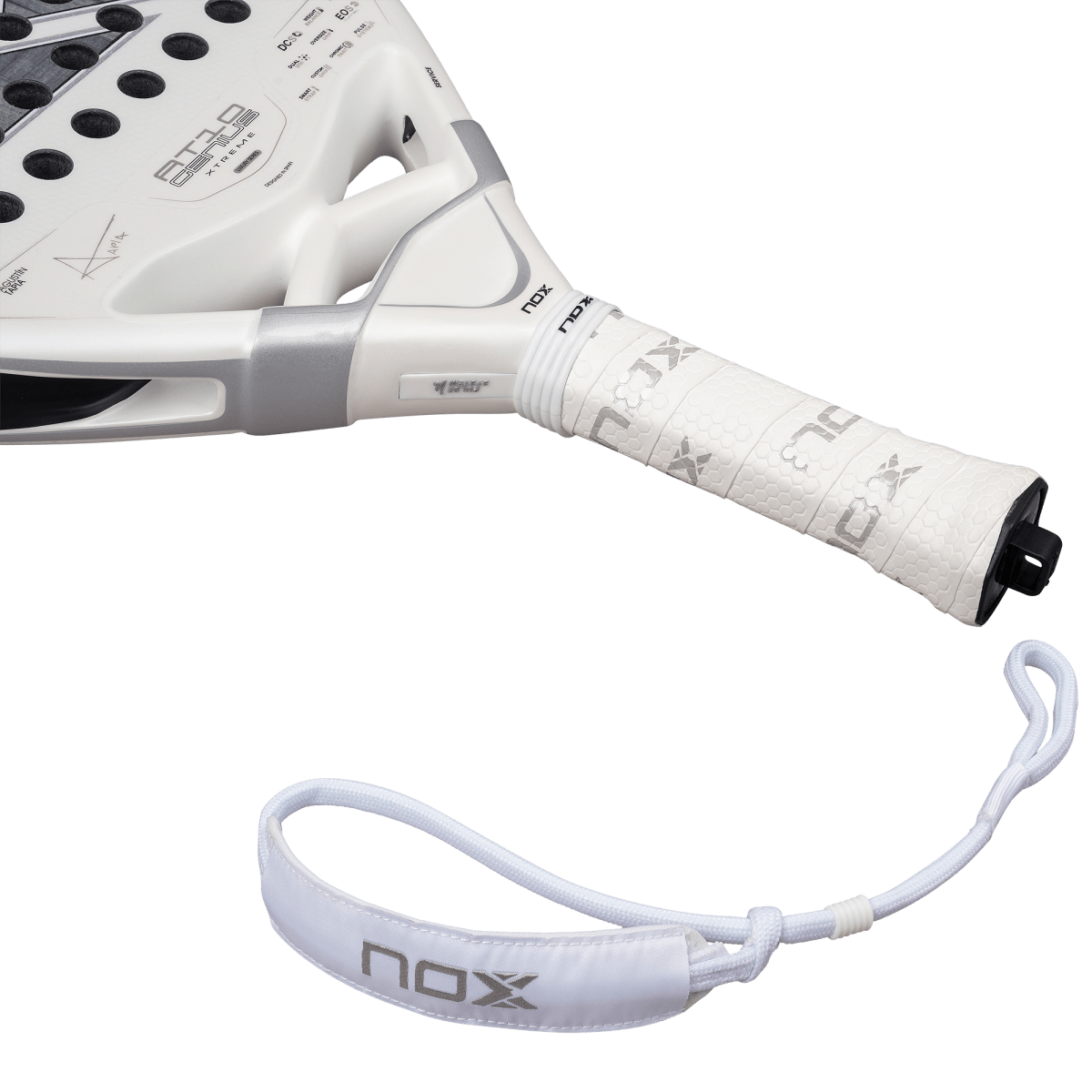 RAQUETE DE PADEL NOX AT10 LUXURY GENIUS ATTACK 12K ALUM XTREM 2026 by AGUSTIN TAPIA- PRÉ-VENDA