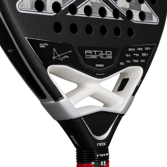 RAQUETE DE PADEL NOX AT10 LUXURY GENIUS ATTACK 18K ALUM XTREM 2026 by AGUSTIN TAPIA