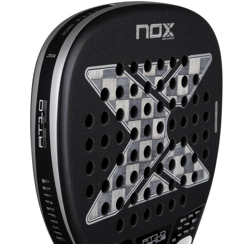 Abrir imagem na galeria, RAQUETE DE PADEL NOX AT10 LUXURY GENIUS ATTACK 18K ALUM XTREM 2026 by AGUSTIN TAPIA
