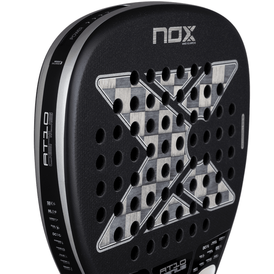 RAQUETE DE PADEL NOX AT10 LUXURY GENIUS ATTACK 18K ALUM XTREM 2026 by AGUSTIN TAPIA
