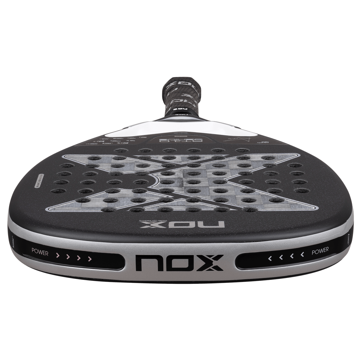 RAQUETE DE PADEL NOX AT10 LUXURY GENIUS 18K ALUM XTREM 2026 by AGUSTIN TAPIA