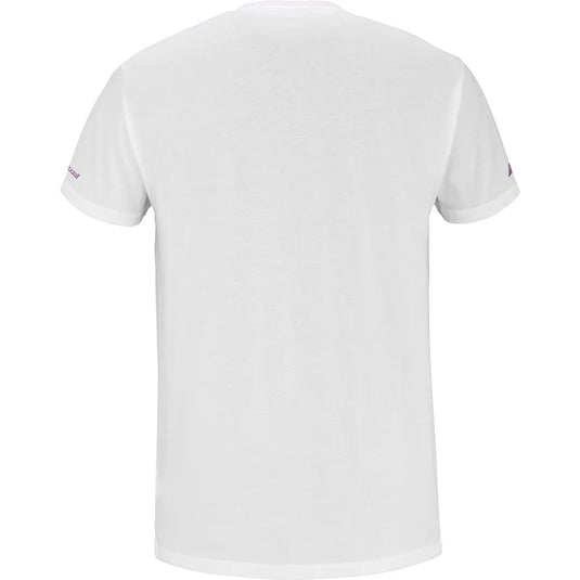 T-SHIRT HOMEM BABOLAT ALGODÃO JUAN LEBRON BRANCA