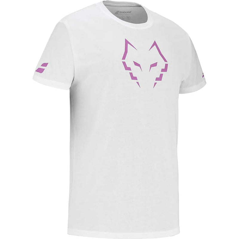 Carica immagine in Galleria Viewer, T-SHIRT HOMEM BABOLAT ALGODÃO JUAN LEBRON BRANCA

