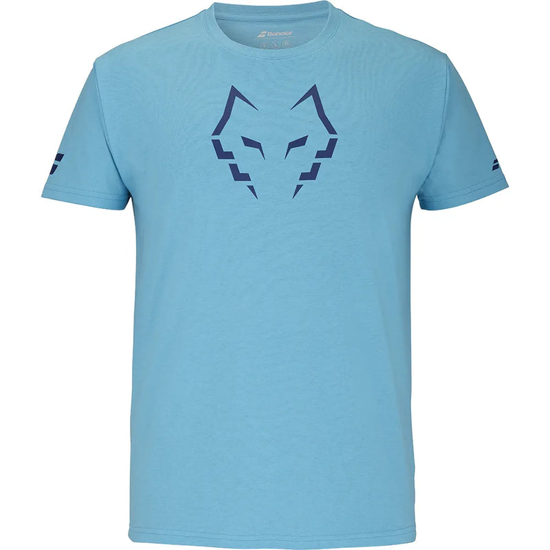 Carica immagine in Galleria Viewer, T-SHIRT HOMEM BABOLAT ALGODÃO JUAN LEBRON AZUL
