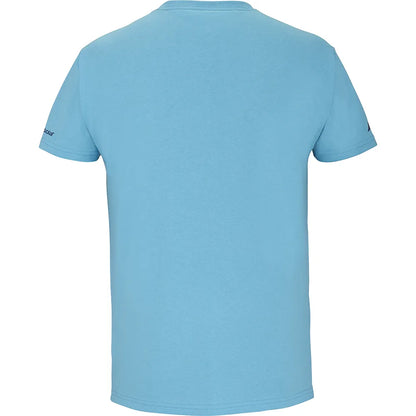 T-SHIRT HOMEM BABOLAT ALGODÃO JUAN LEBRON AZUL