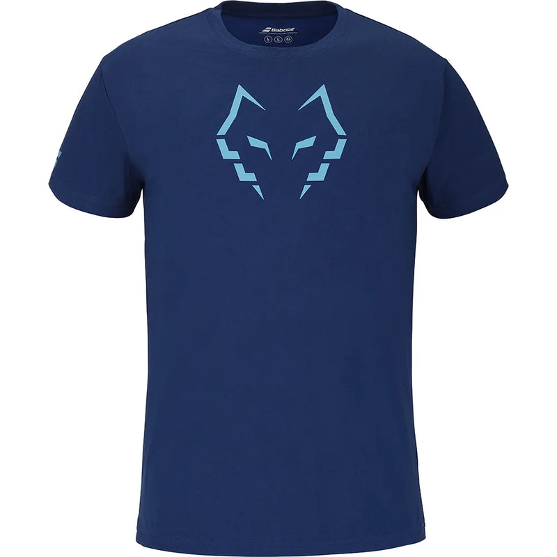 Carica immagine in Galleria Viewer, T-SHIRT HOMEM BABOLAT ALGODÃO JUAN LEBRON AZUL
