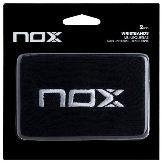 PUNHOS NOX PRETO LOGO BRANCO (2 Unidades)