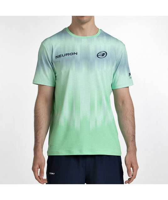 T-shirt HOMEM BULLPADEL CHINGOTTO 26V VERDE ÁCIDO