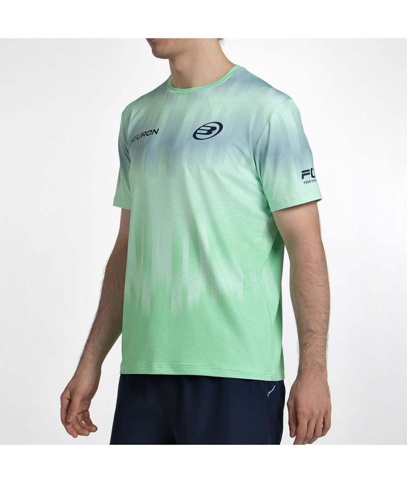 Abrir imagem na galeria, T-shirt HOMEM BULLPADEL CHINGOTTO 26V VERDE ÁCIDO
