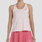 TOP DE ALÇAS MULHER BULLPADEL EDRAR ROSA PASTEL