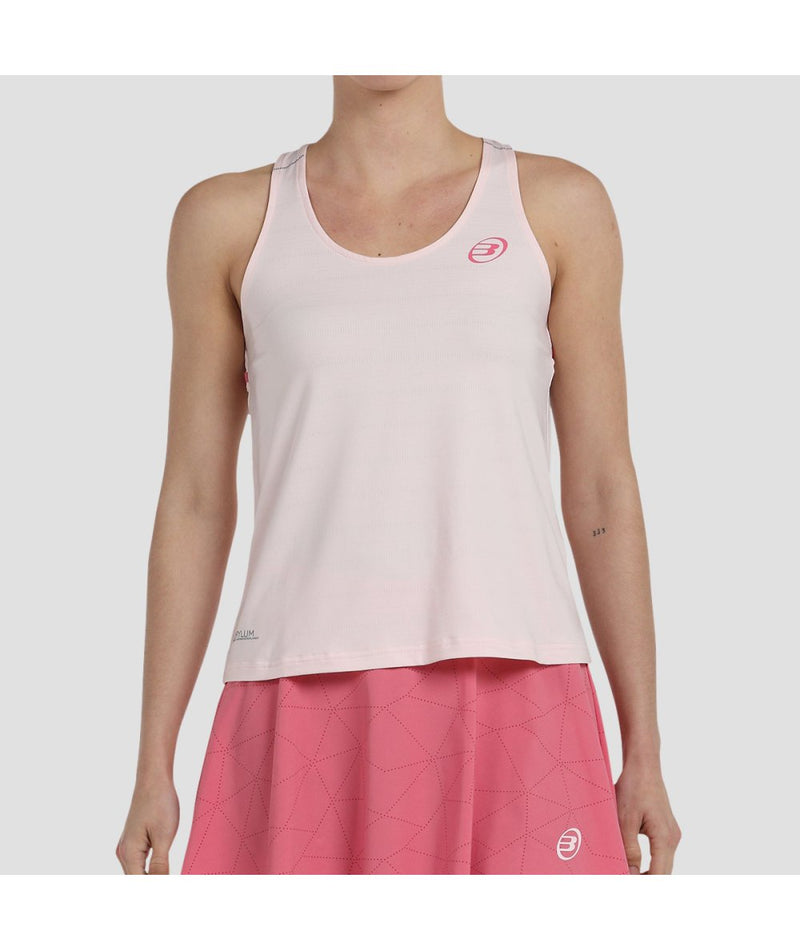 Abrir imagem na galeria, TOP DE ALÇAS MULHER BULLPADEL EDRAR ROSA PASTEL
