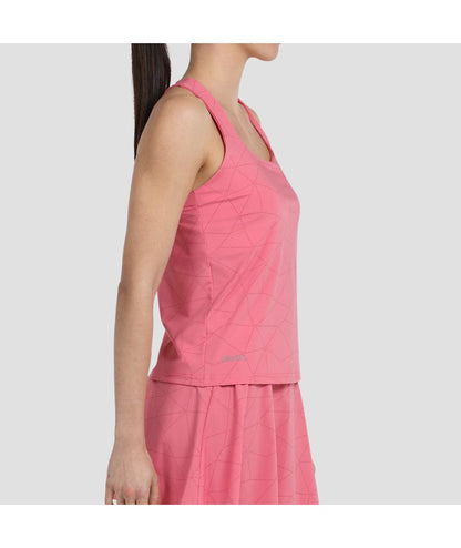 TOP DE ALÇAS MULHER BULLPADEL ESTAS GERANIO