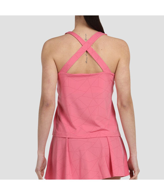 TOP DE ALÇAS MULHER BULLPADEL ESTAS GERANIO
