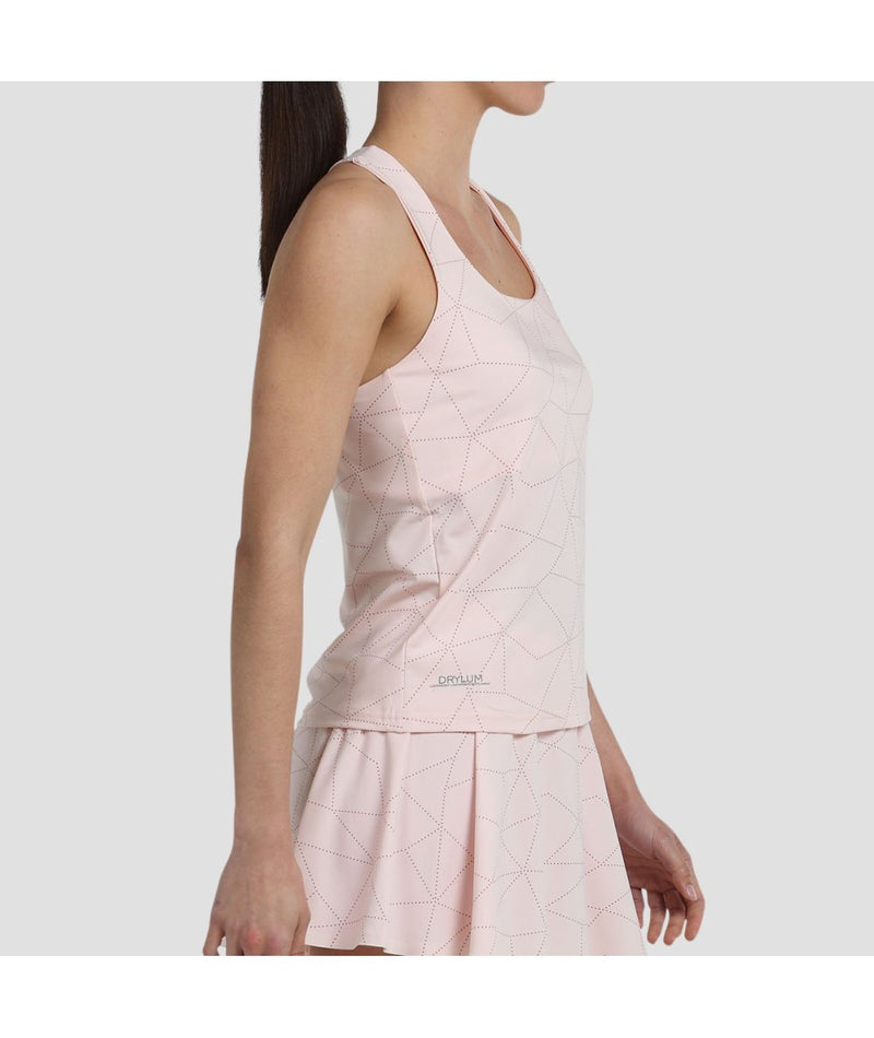Abrir imagem na galeria, TOP DE ALÇAS MULHER BULLPADEL ESTAS ROSA PASTEL
