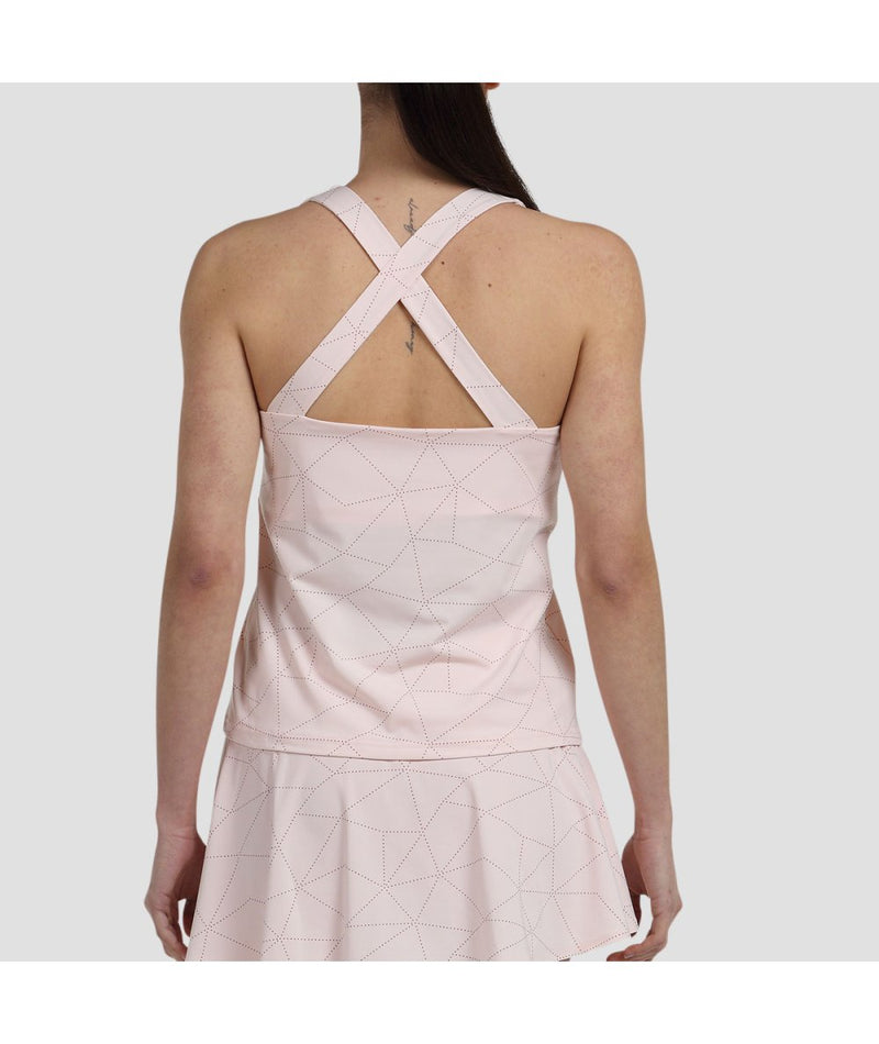 Abrir imagem na galeria, TOP DE ALÇAS MULHER BULLPADEL ESTAS ROSA PASTEL
